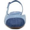 imageAnne Klein Womens Nia Ballet FlatDenim