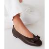 imageAnne Klein Womens Willow Ballet FlatEspresso Smooth