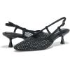 imageAnne Klein Womens Thia PumpBlack Crystals