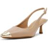imageAnne Klein Womens Chai PumpBiscotti Gold