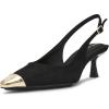 imageAnne Klein Womens Chai PumpBlack Gold