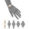 imageAnne Klein Womens Sustainable Leather Strap Watch AK5148Beige