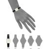 imageAnne Klein Womens Sustainable Leather Strap Watch AK5148Black