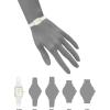 imageAnne Klein Womens Sustainable Leather Strap Watch AK5148White