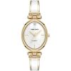 imageAnne Klein Womens Genuine Diamond Dial Bangle WatchWhiteGold