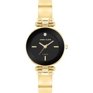 imageAnne Klein Womens Genuine Diamond Dial Bangle Watch