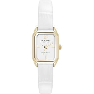 imageAnne Klein Womens Sustainable Leather Strap Watch AK5148White