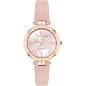 imageAnne Klein Womens Sustainable Leather Strap Watch AK5150Pink