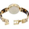 imageAnne Klein Womens Resin Bangle WatchBrownGold