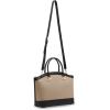 imageAnne Klein Large structured dome satchel with convertible strap