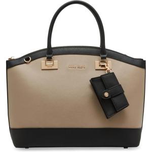 imageAnne Klein Large structured dome satchel with convertible strap