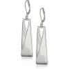 imageAnne Klein quotClassicsquot SilverTone Linear Drop Earrings