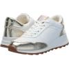 imageAnne Klein Womens Runner Faux Suede Lifestyle Casual and Fashion SneakersWhite