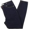 imageAnne Klein Womens Solid Denim Skinny JeansClassic Blue Wash