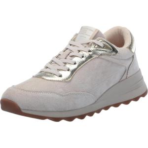 imageAnne Klein Womens Runner Faux Suede Lifestyle Casual and Fashion SneakersBeige