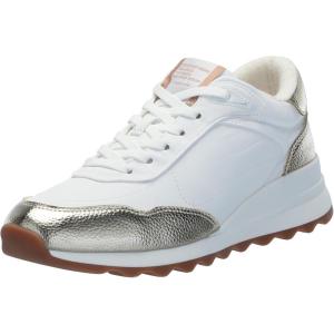 imageAnne Klein Womens Runner Faux Suede Lifestyle Casual and Fashion SneakersWhite