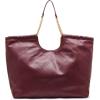 imageAnne Klein Large stitched quilted tote with chain strap
