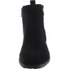 imageAnne Klein Womens AKSAKARA Double Zipper Faux Suede Ankle BootsBlack