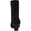 imageAnne Klein Womens Iga Zipper Faux Suede BootiesBlack Knit