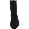 imageAnne Klein Womens Iga Zipper Faux Suede BootiesBlack Suede