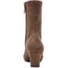 imageAnne Klein Womens Iga Zipper Faux Suede BootiesTruffle