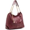 imageAnne Klein soft stitched quilted hobo with chain strap