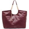 imageAnne Klein Large stitched quilted tote with chain strap