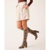 imageAnne Klein Womens Beth Knee High BootNaturalSnake