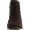 imageAnne Klein Womens CAIMILE Zipper Leather Ankle BootsDark Brown Suede