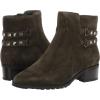 imageAnne Klein Womens CAIMILE Zipper Leather Ankle BootsDk Olive
