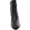 imageAnne Klein Womens City Faux Leather Zipper Ankle BootsBlack