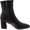 imageAnne Klein Womens City Faux Leather Zipper Ankle BootsBlack