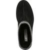 imageAnne Klein Womens Daylin Faux Fur Faux Suede ClogsBlack