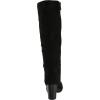 imageAnne Klein Womens Faux Suede Block Heel KneeHigh BootsBlack Suede