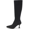 imageAnne Klein Womens Pillar Knee High BootBlack Knit