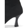 imageAnne Klein Womens Pillar Knee High BootBlack Knit