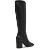 imageAnne Klein Womens Toronto Zip Up Slip On KneeHigh BootsBlack Suede