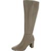 imageAnne Klein Womens Sawyer Faux Leather KneeHigh BootsTaupe