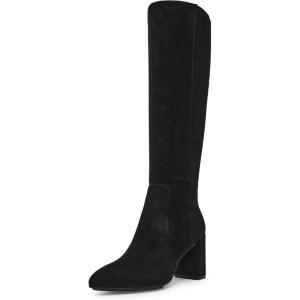 imageAnne Klein Womens Barnard Zip Up Slip On KneeHigh BootsBlack