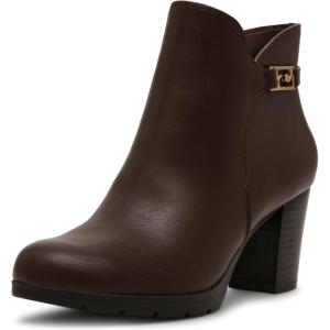 imageAnne Klein Womens Regency Block Heel Round Toe MidCalf BootsDark Brown
