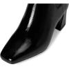 imageAnne Klein Womens AKALISIA Flex Fit Ankle BootsBlack Crinkle