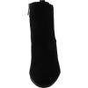 imageAnne Klein Womens Mixed Media Faux Suede Ankle BootsBlack Suede