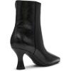 imageAnne Klein Womens Pablo Faux Leather Heeled BootiesBlack