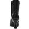 imageAnne Klein Womens Pablo Faux Leather Heeled BootiesBlack