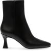 imageAnne Klein Womens Pablo Faux Leather Heeled BootiesBlack