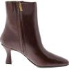 imageAnne Klein Womens Pablo Faux Leather Heeled BootiesCognac