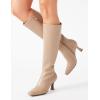 imageAnne Klein Womens Perfection Knee High BootTaupe