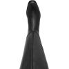 imageAnne Klein Womens Sable Leather Tall KneeHigh BootsBlack Leather