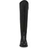 imageAnne Klein Womens Sable Leather Tall KneeHigh BootsBlack Leather