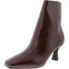 imageAnne Klein Womens Pablo Faux Leather Heeled BootiesCognac